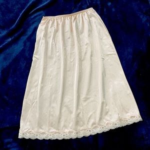 Vintage Warner’s shine on metallic slip